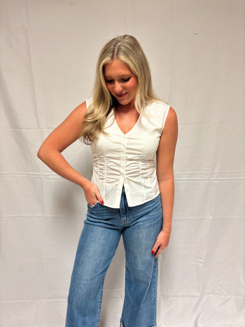 Emma Cinched Top