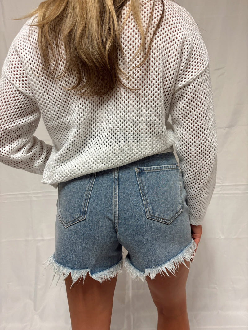 Greta Denim Shorts