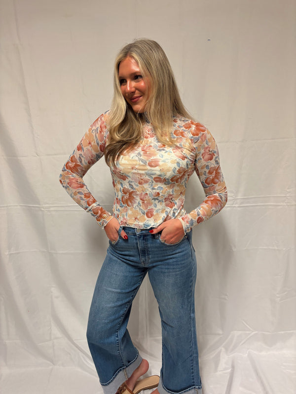 Jess Floral Top