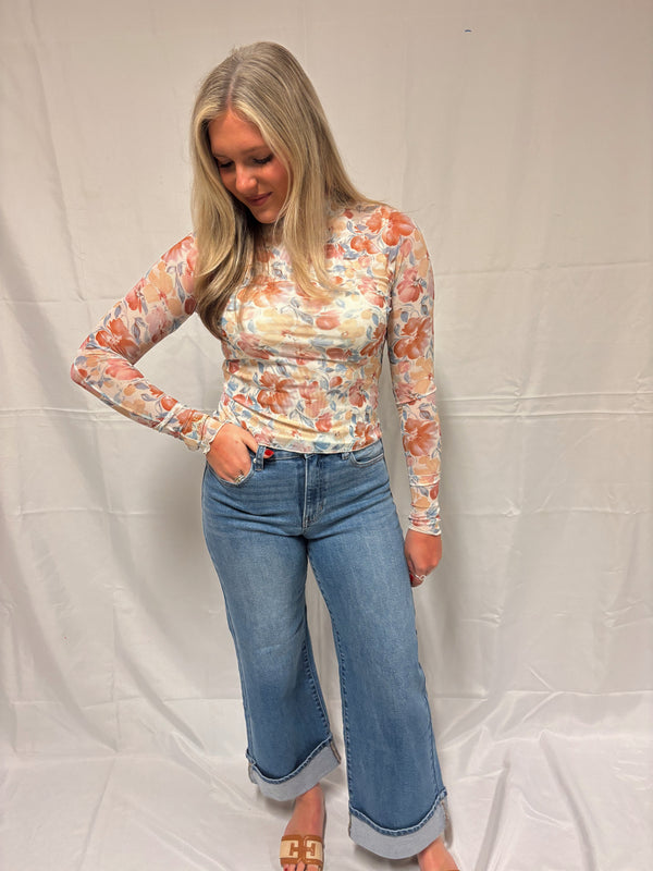 Jess Floral Top