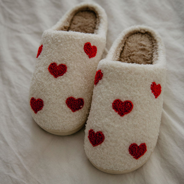 Heart Slippers