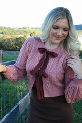 Addison Bow Cardigan