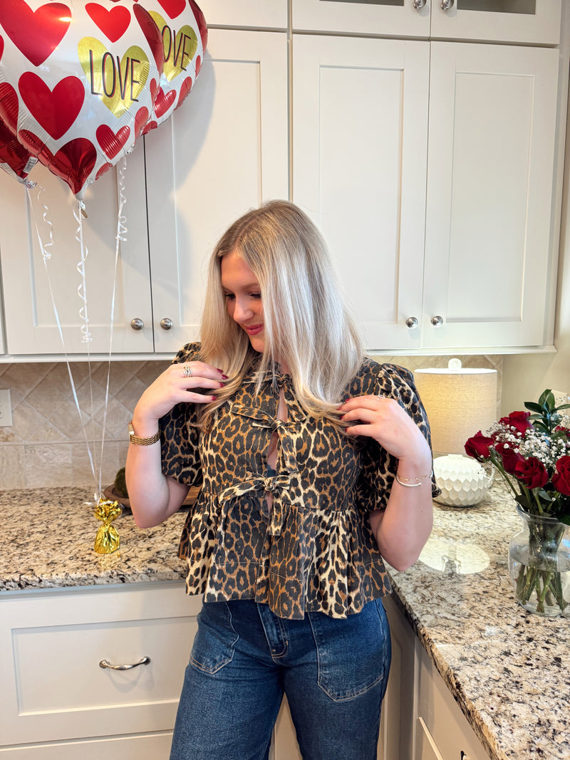 Nala Leopard Top