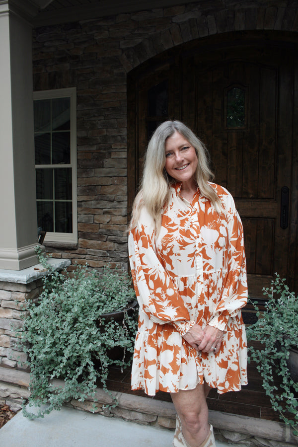 Ginger Floral Dress