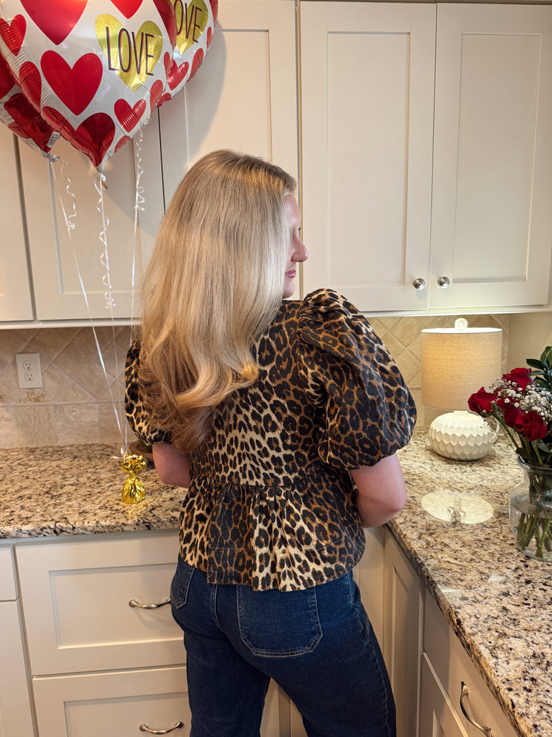 Nala Leopard Top