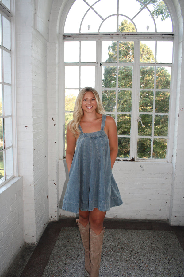 Maxwell Denim Dress